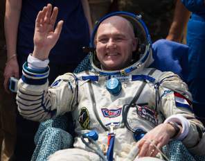 Dutch astronaut Andr&eacute; Kuipers